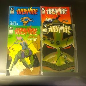 Haywire - DC Comic Bundle - 4 qty - Issues # 1 thru to #4 - in good shape